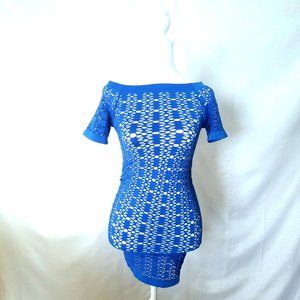 Mesh Mini Dress - Stretch